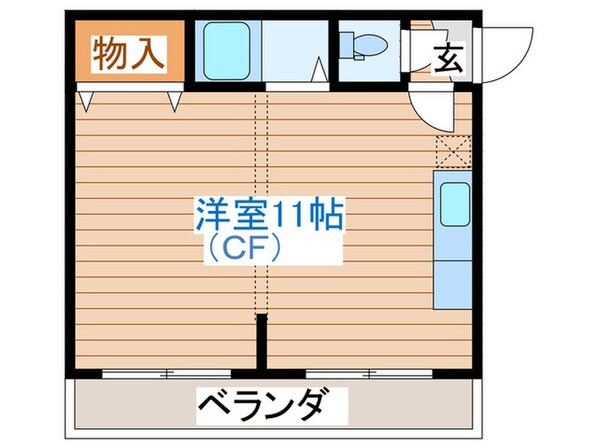 ツインブランシェ西館の物件間取画像